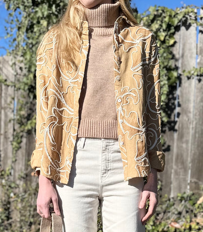 Alice Turtle Neck Knit Top in mocha by Papermoon