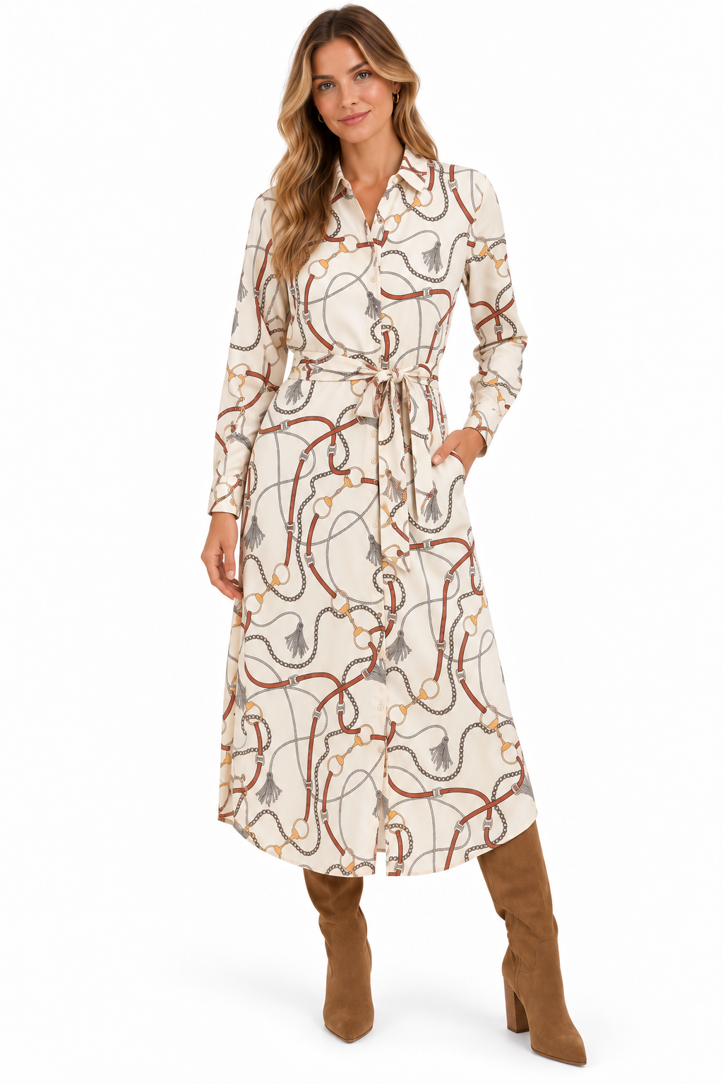 Russell Dress in ivory bits by Fitzroy & Willa