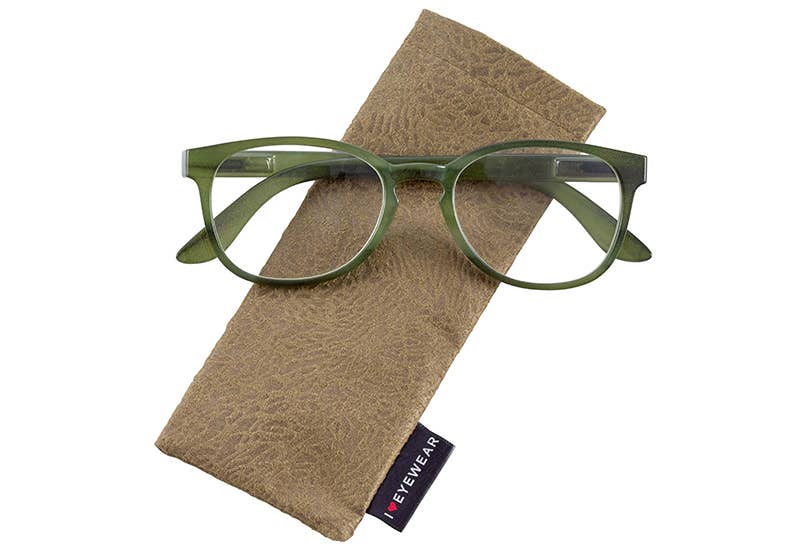 Ranger Reading Glasses: Green / +2.50