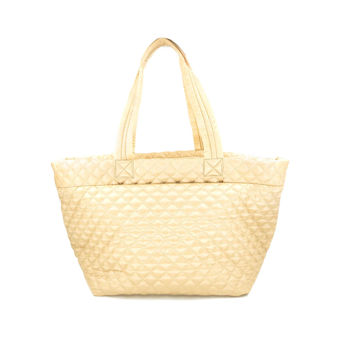 Large Metro Tote in gold by BC Bags
