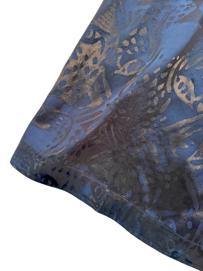 Midnight Leopards Jacquard Maxi Skirt in black by Farm Rio