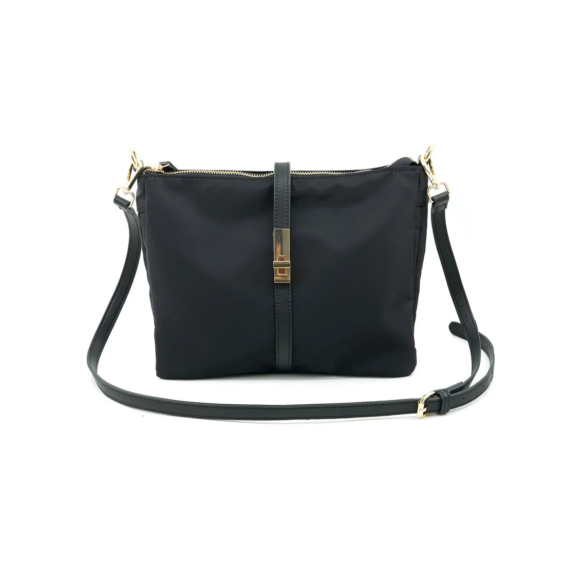 Rose Nylon Bag in black by BC Bags