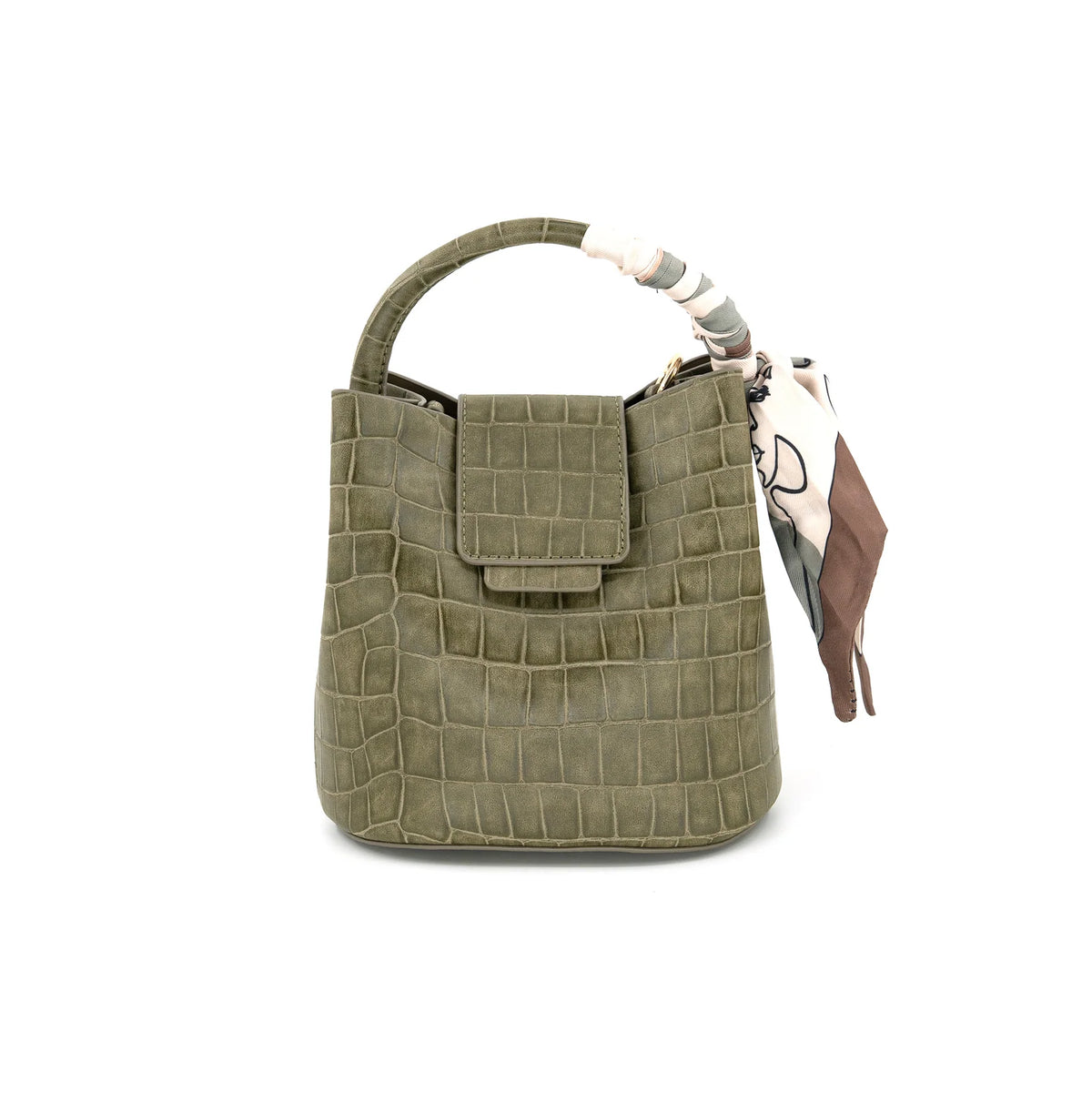Lucia Mini Bag in olive by BC Bags