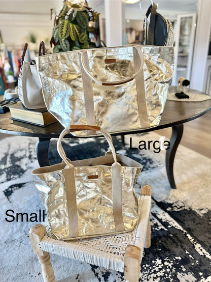Giulia Carryall Tote Large Bag in Platino by Uashmama