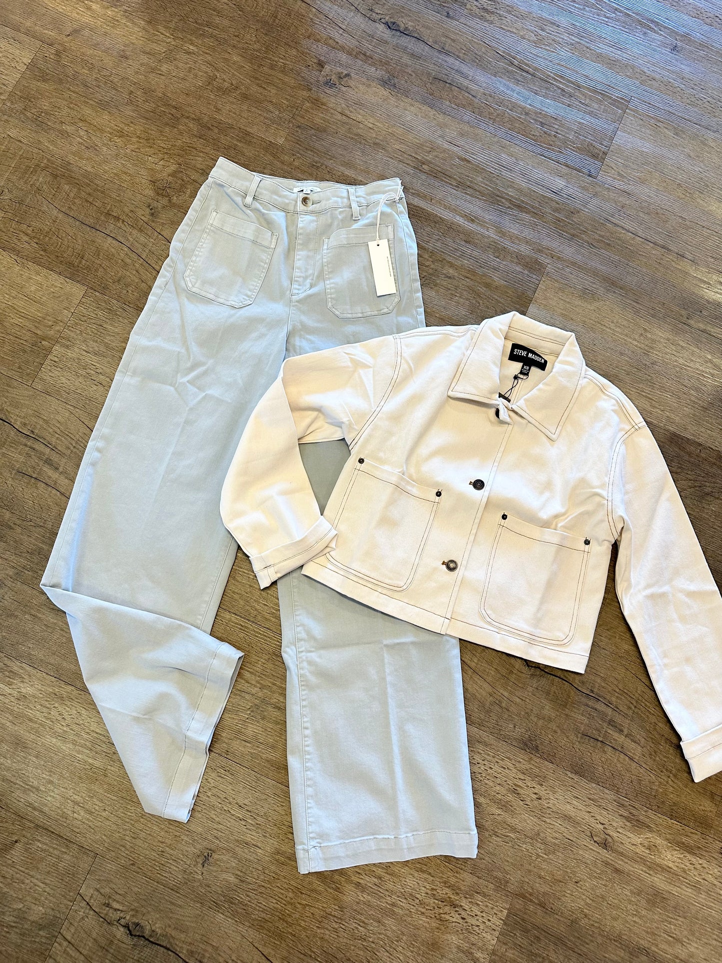 Bristol Pant in Silver Cloud by Another love