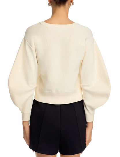 Rosina Sweater in cream by Steve Madden