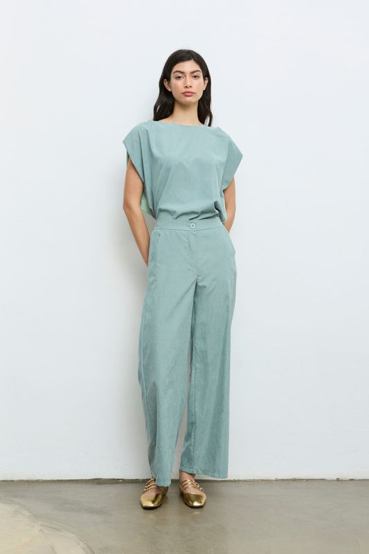 Barrel Pant in verde by Aldo Martins