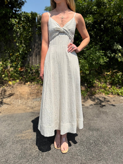 Luna Dress in heather linen by Steve Madden