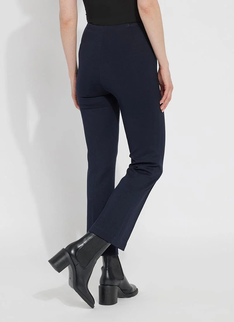 Ankle Elysse Ponte Pant in midnight by Lysse