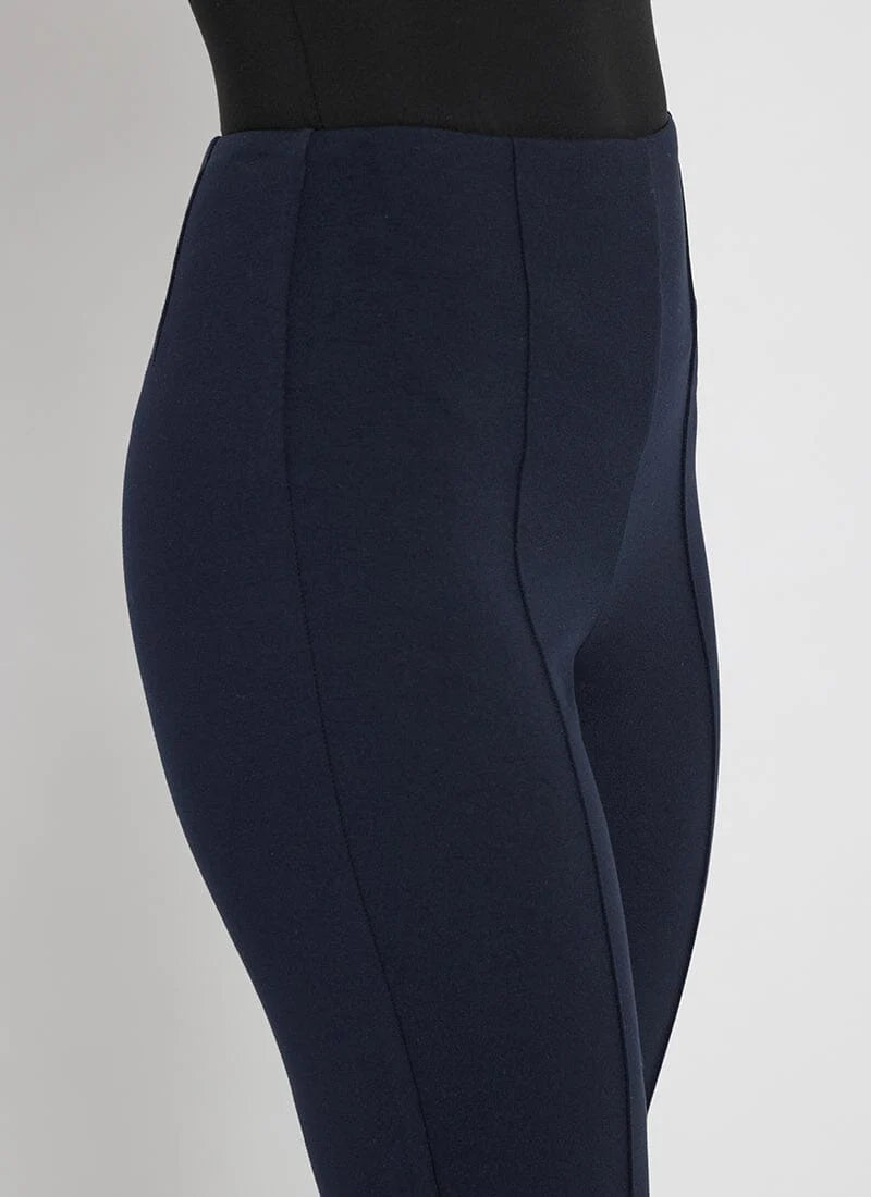 Ankle Elysse Ponte Pant in midnight by Lysse