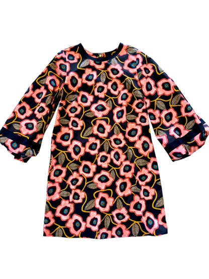 London Mini Dress in poppies by Elizabeth James