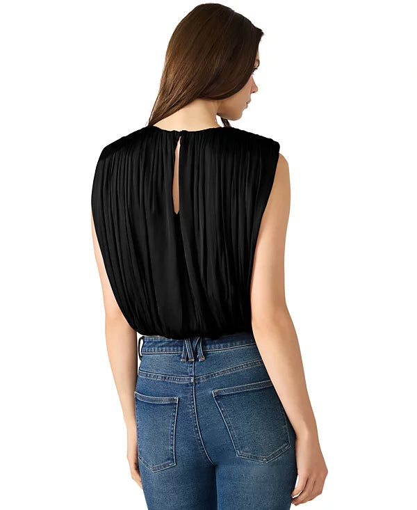 Milana Top in black by Steve Madden