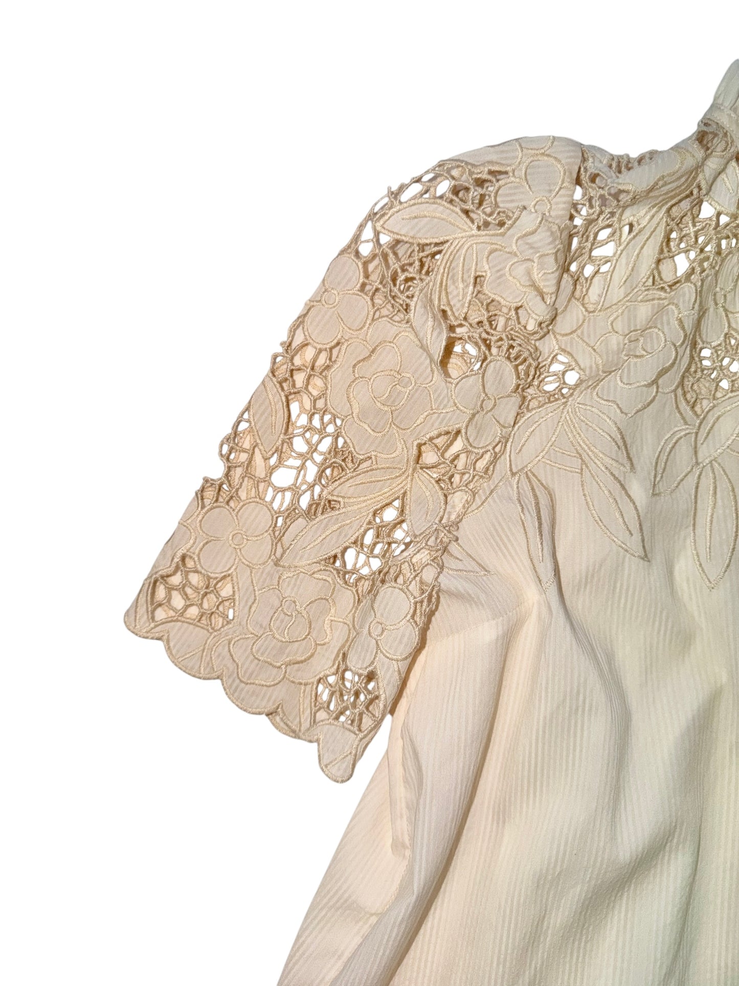 Elaine Reversible Top in cream by Caballero