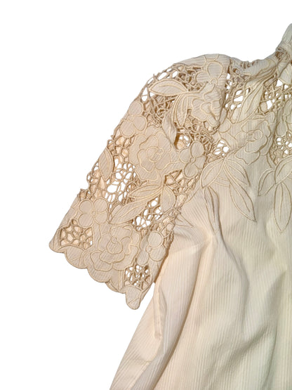 Elaine Reversible Top in cream by Caballero