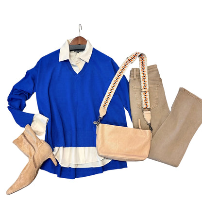 Aquarius Crossbody in camel by Latico