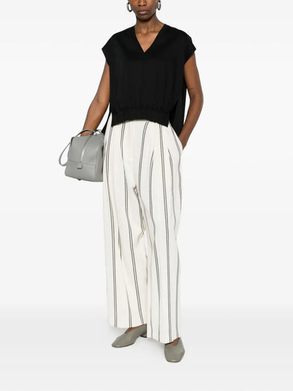 Jersey Top in black by Psophia