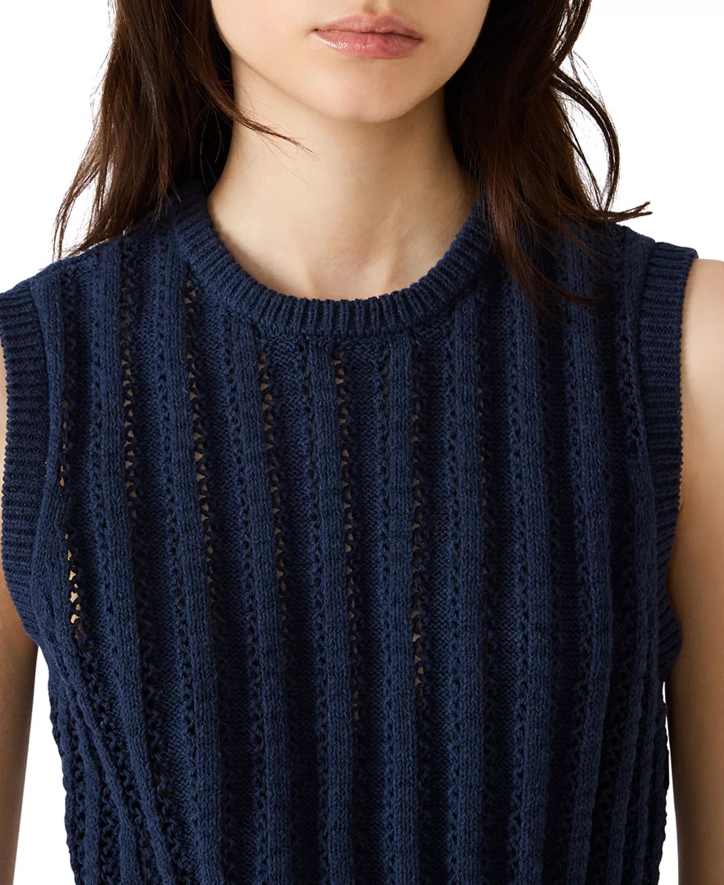 Embree Sweater Vest in Marine by Steve Madden
