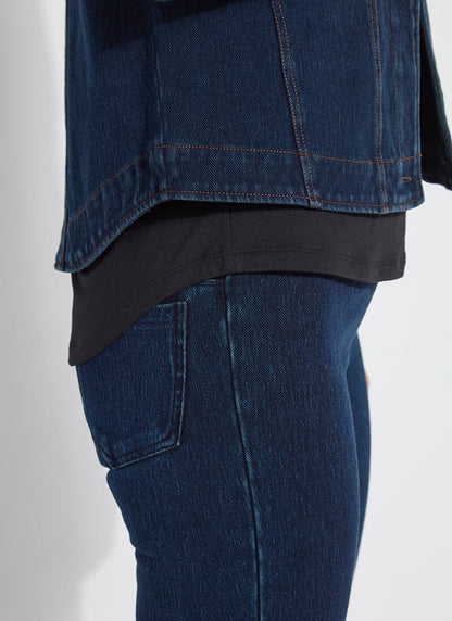Classic Denim Jacket in indigo by Lysse