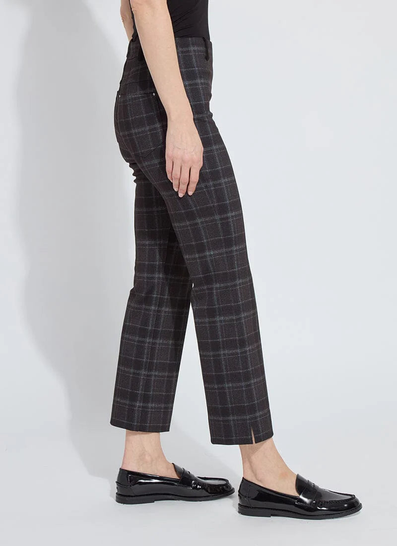 Baby Boot Ankle Pant in bristol plaid by Lysse