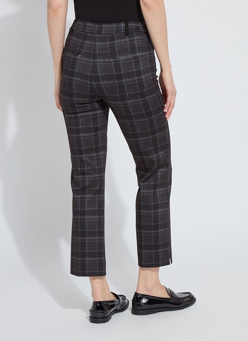 Baby Boot Ankle Pant in bristol plaid by Lysse