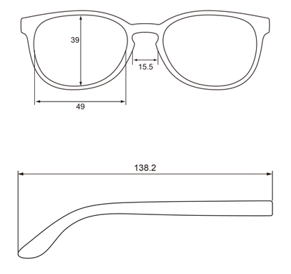 Ranger Reading Glasses: Green / +2.50