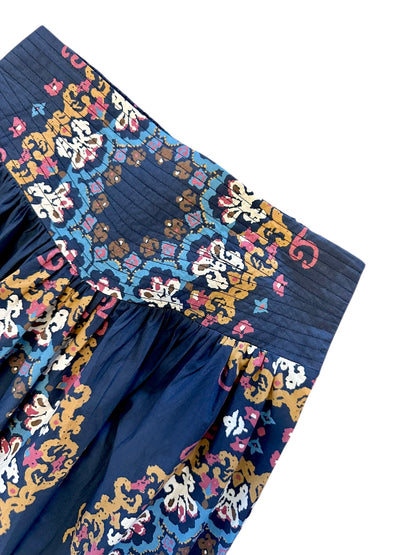 Esmeralda Ankle Skirt in venezia blue by Cleobella