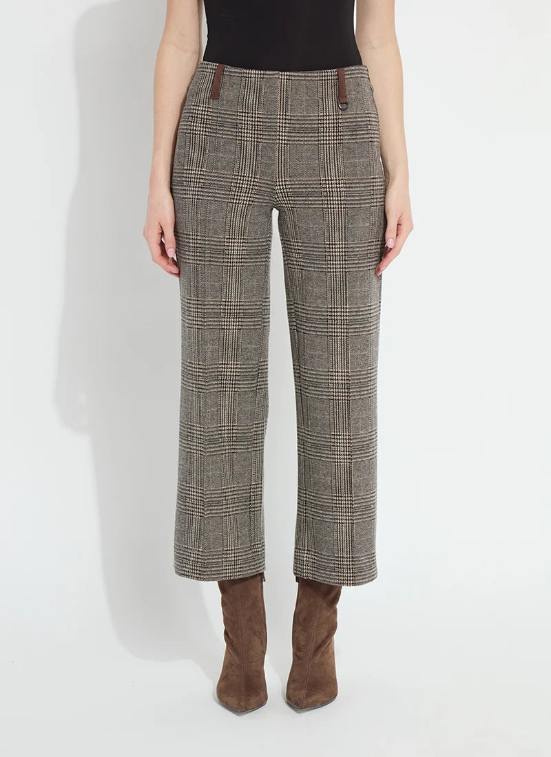 Aisling Ponte Ankle Pant in cambridge boheme by Lysse