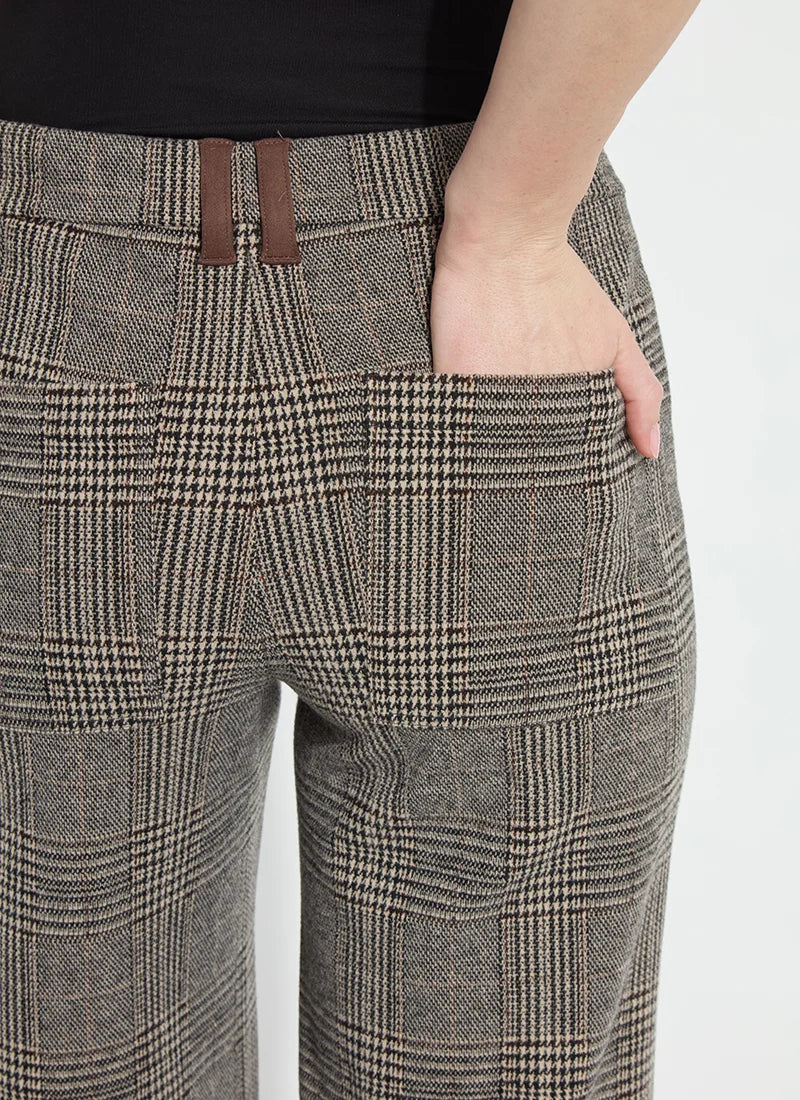 Aisling Ponte Ankle Pant in cambridge boheme by Lysse