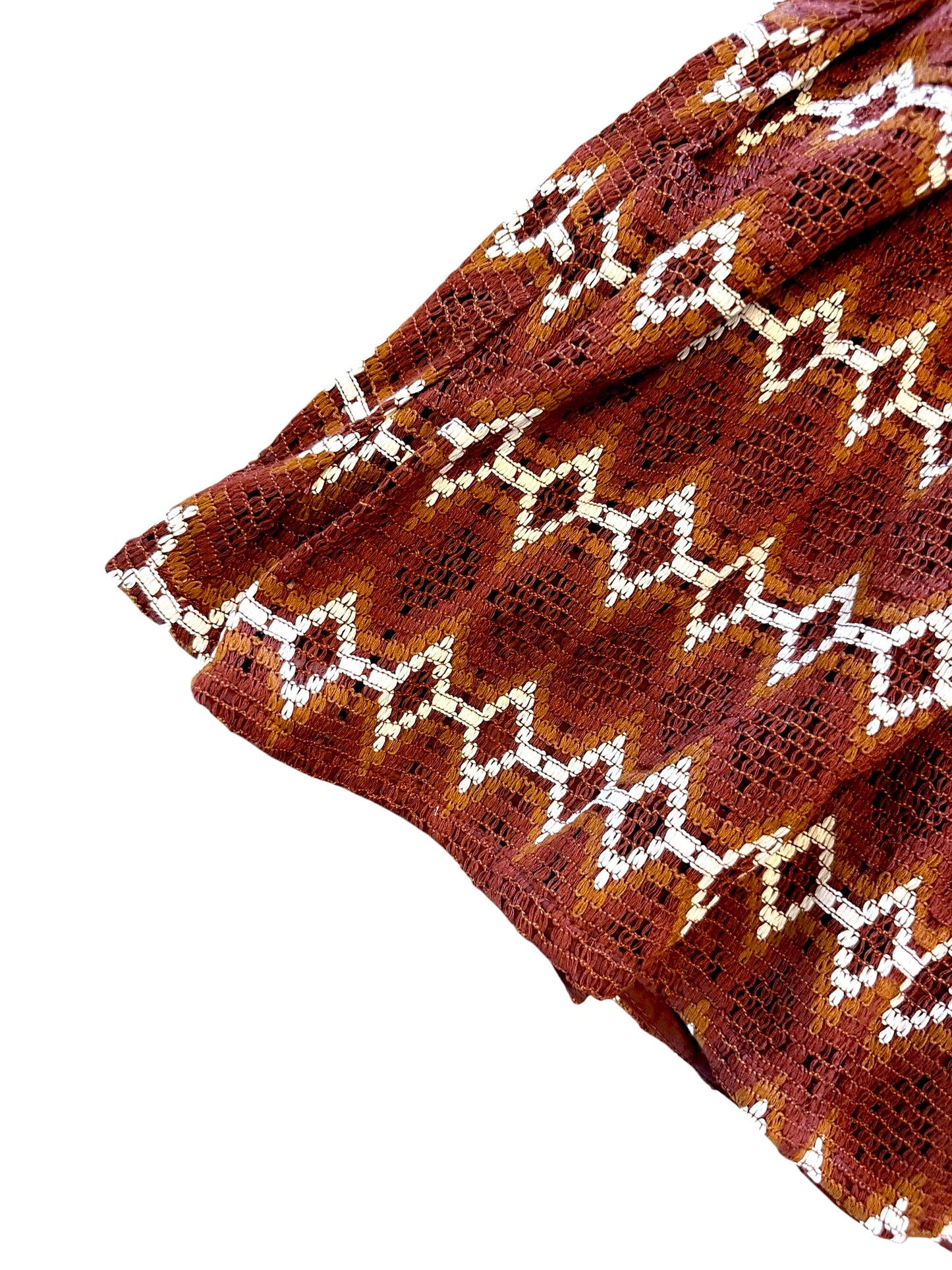 Bhariti Straight Maxi Skirt in brown by RAGA