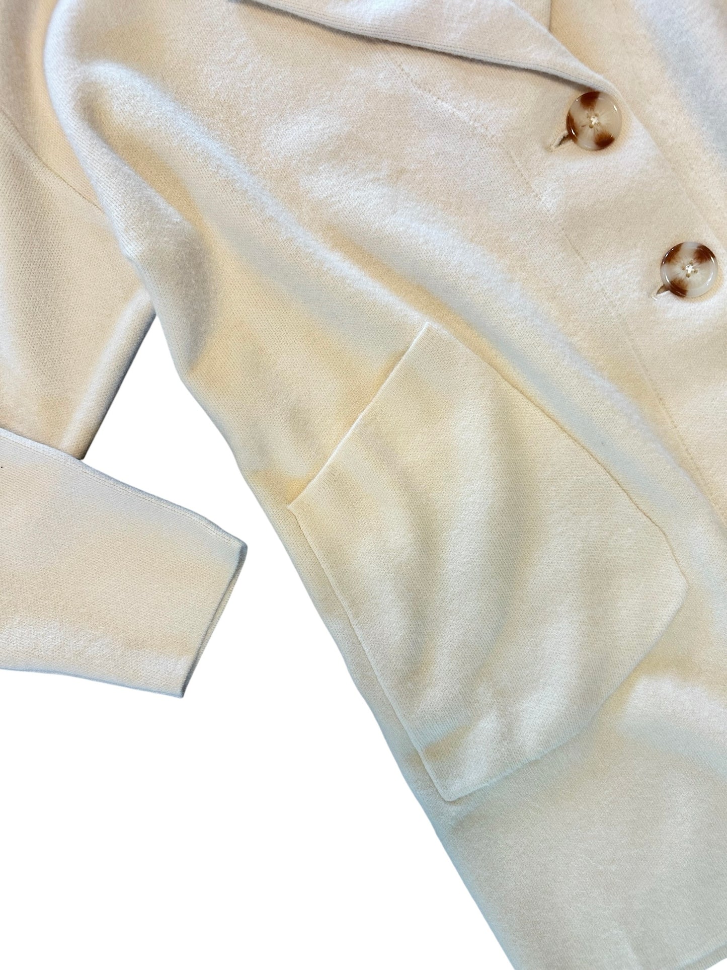 Cardigan Long Jacket in biscuit by Esqualo
