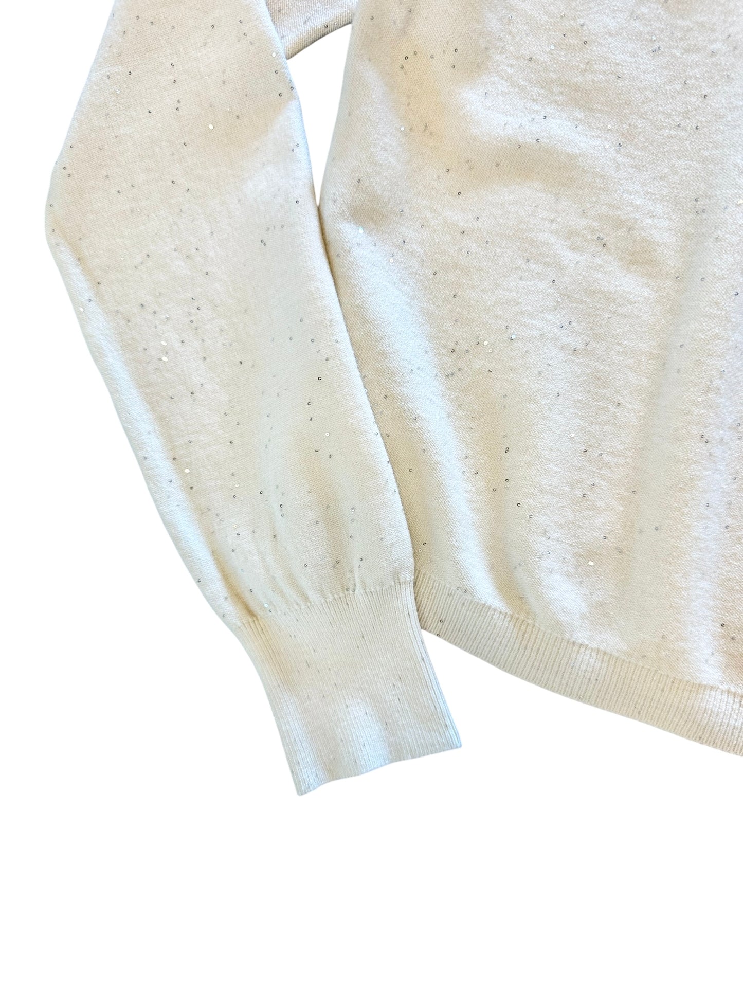 Sparkle Sweater in latte by B-YU
