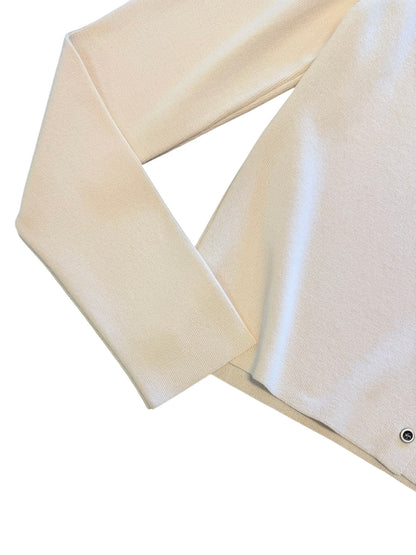 Knit Cardigan in natural by Aldo Martins