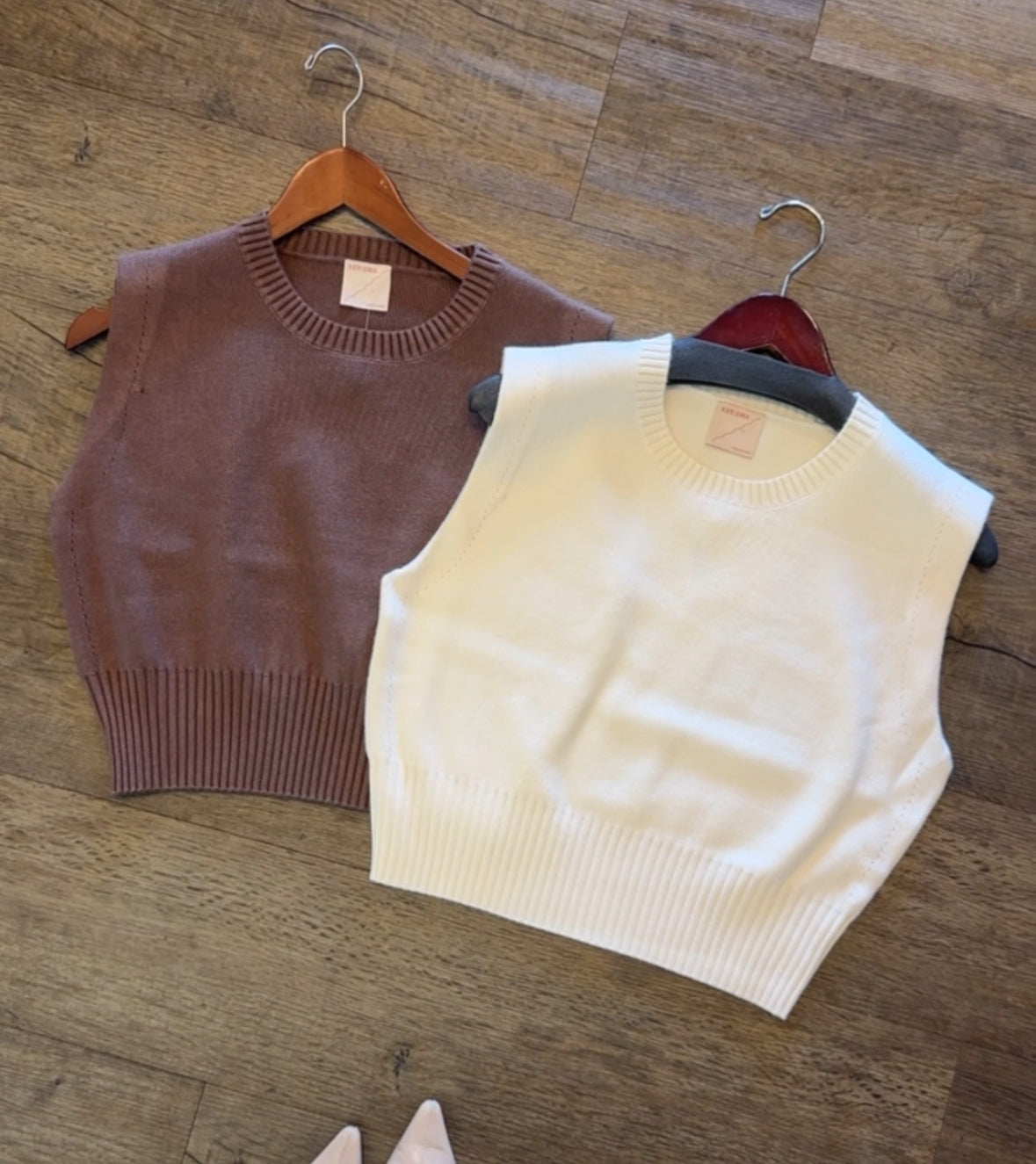 Issa Sweater Top in mocha by Kerisma