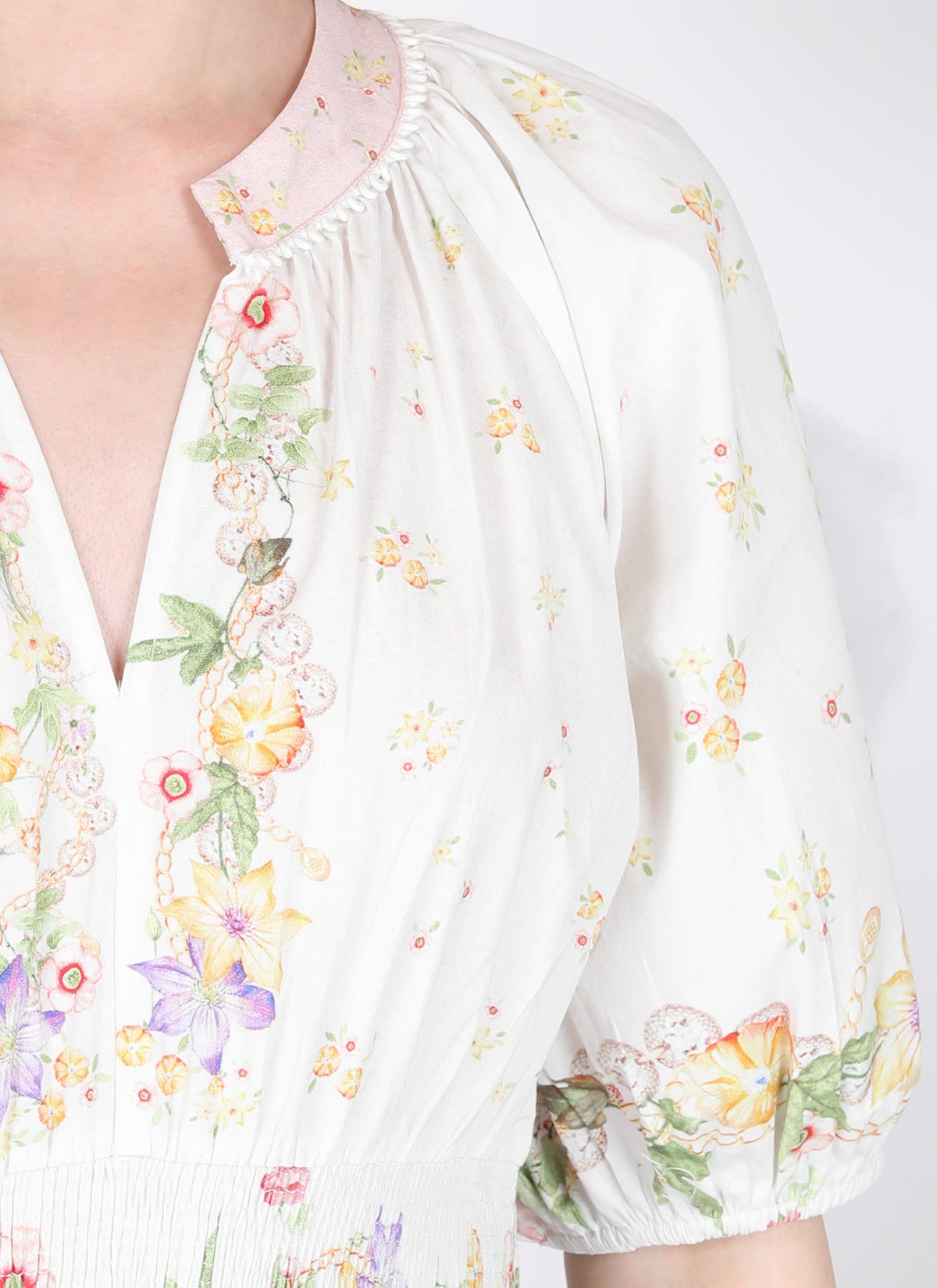 Lilyana Midi Dress in off white by Blank