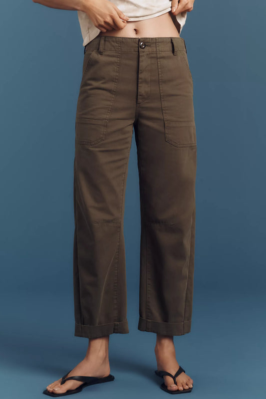 Tori Utility Pant in sequoia by Pistola