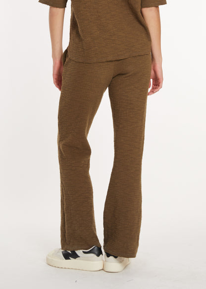 Long Straight Leg Pull-On Pants in cloud fern by Mododoc