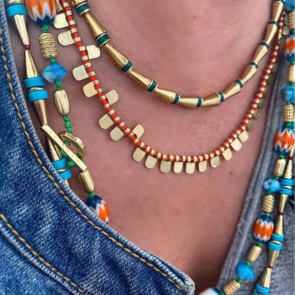 Summer Necklace in bronze by JUJU