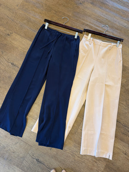 Miranda Straight Leg Trouser in khaki by Lysse