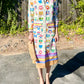 Saasha Printed Shirt Dress in ivory by Conditions Apply