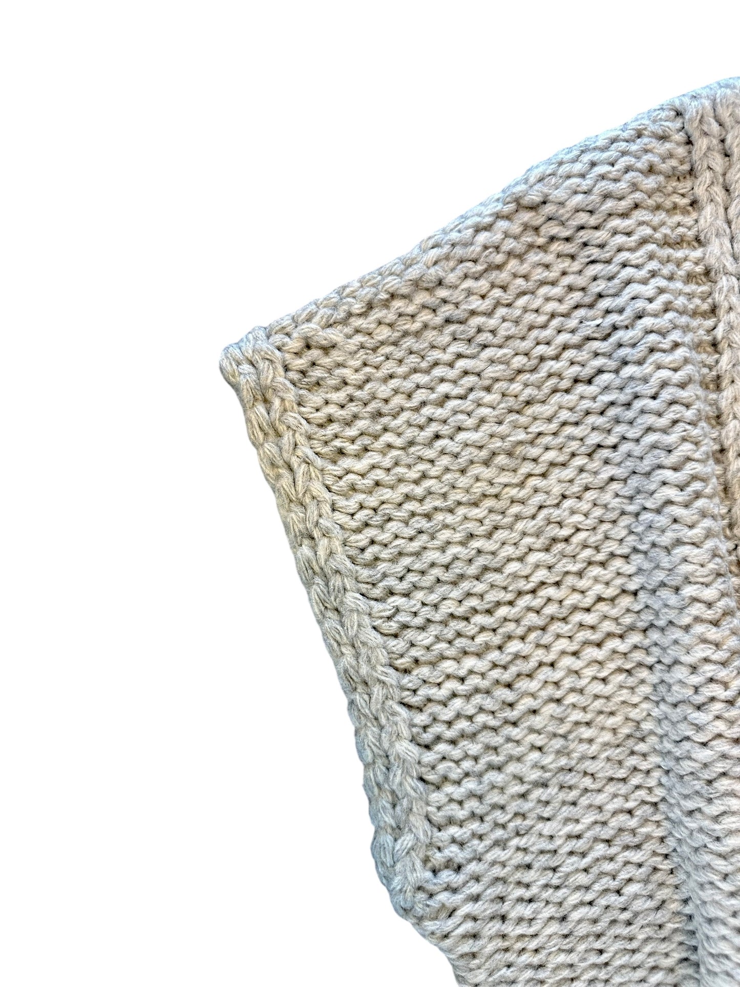 Cardigan Gilet Sweater in light grey melange by Esqualo