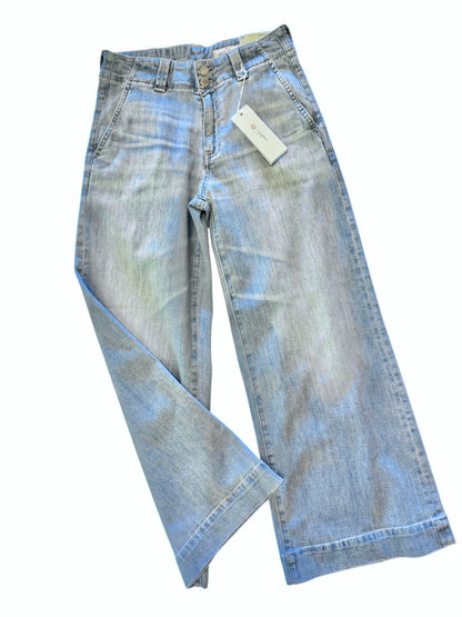 Stella Ankle Wide Leg Jean in flight by AG