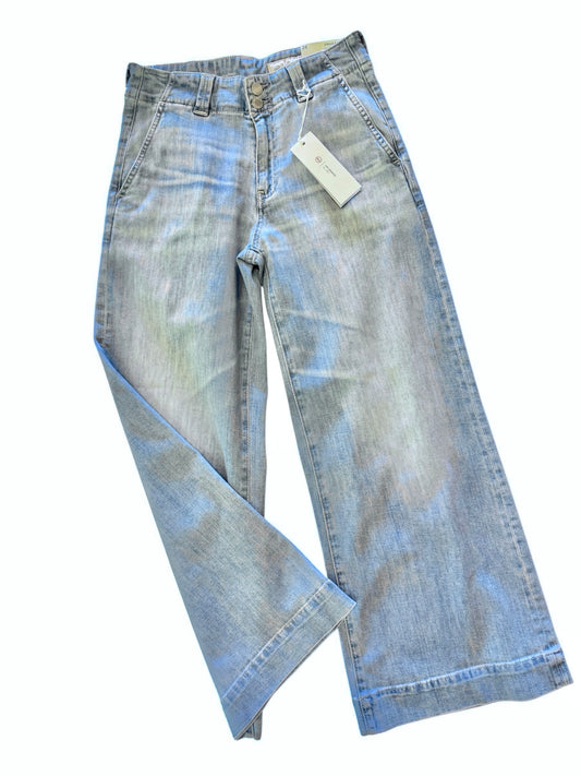 Stella Ankle Wide Leg Jean in flight by AG