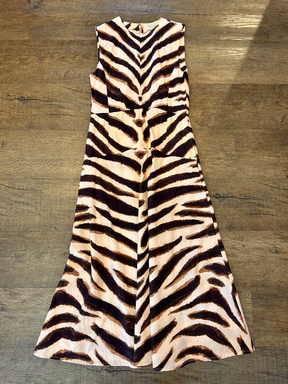 Claire Dress in zebra by Elizabeth James