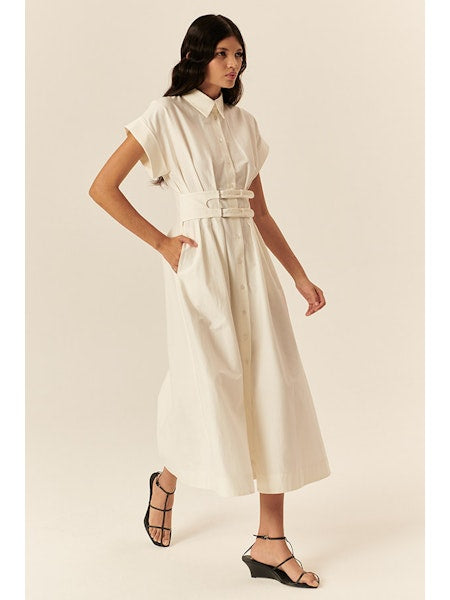 Samantha Dress in Bone by Exquise