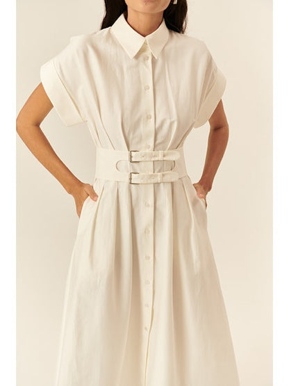 Samantha Dress in Bone by Exquise