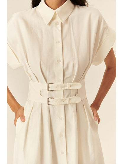 Samantha Dress in Bone by Exquise