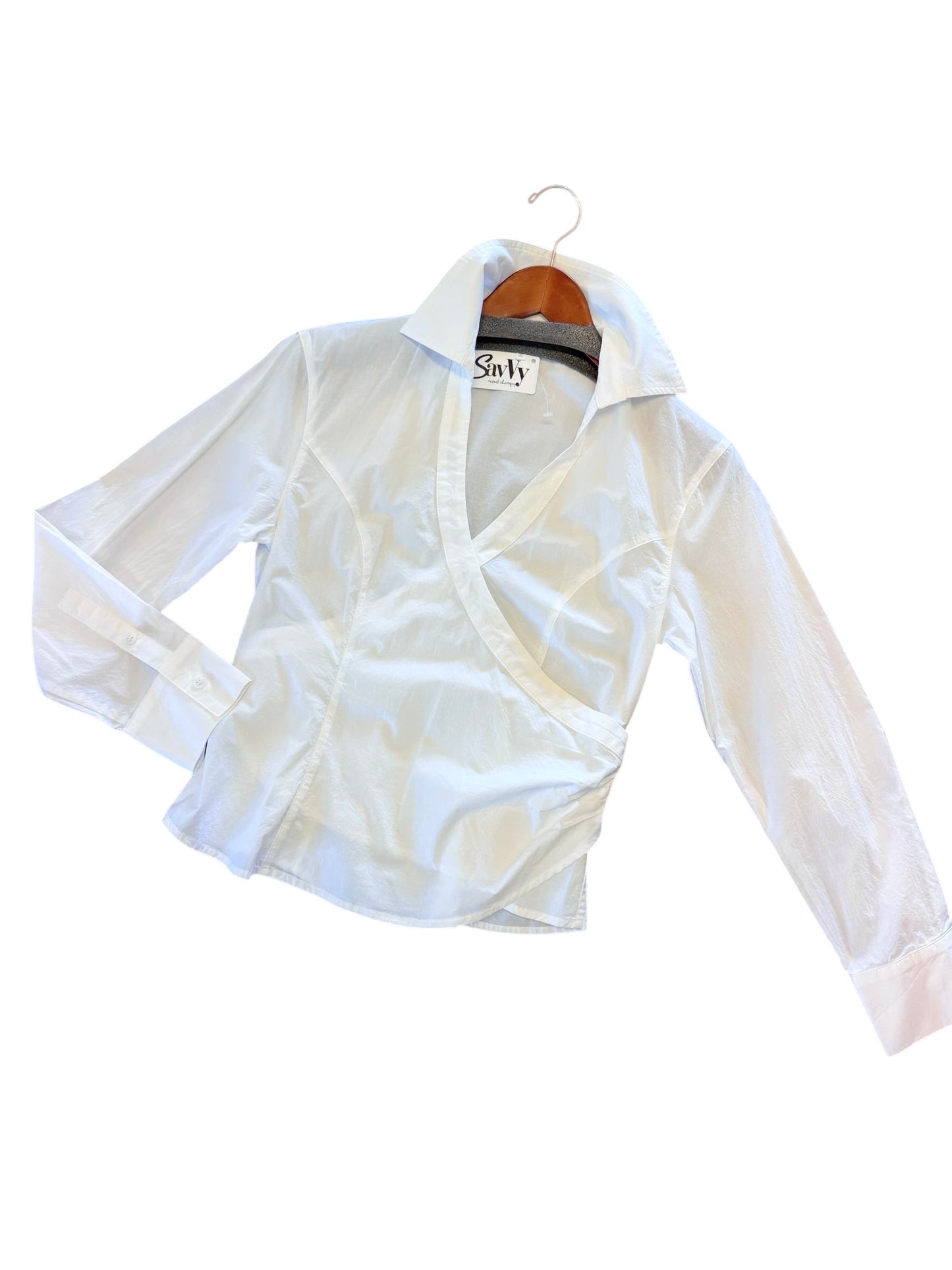 Samira Blouse in eggshell by Heartloom