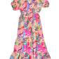 Poppy Dress in alice colin safari peach by Beau & Ro