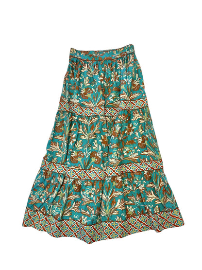 Mae Skirt in grandeur turquoise by Elizabeth James