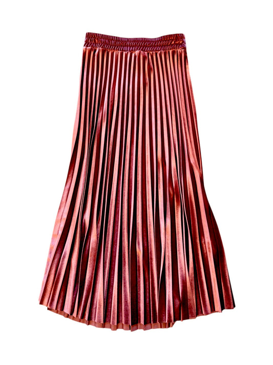Velvet Pleat Skirt in phard by B-YU